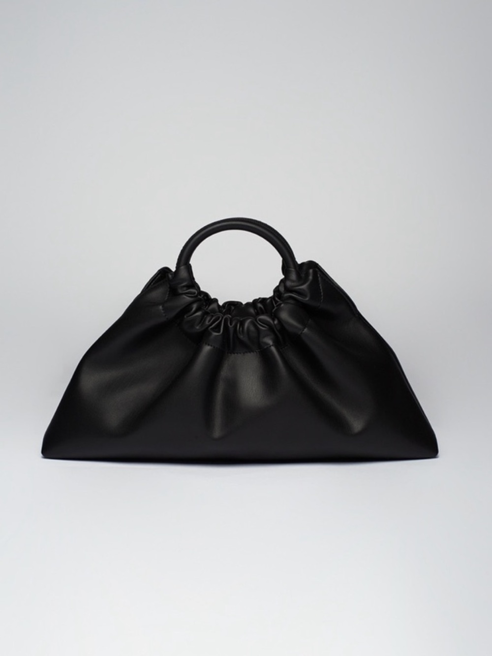 Nanushka trapeze leather bag